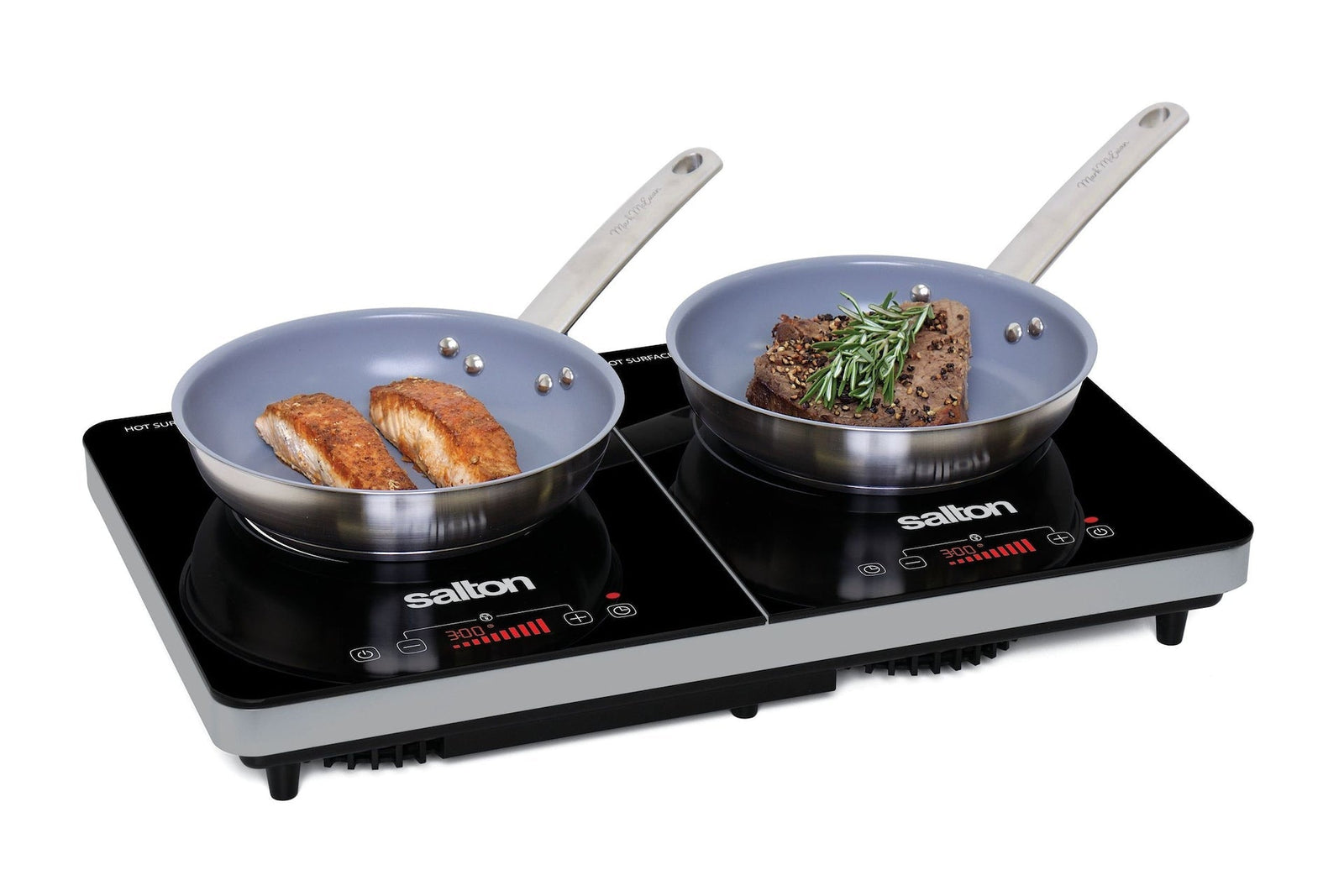 Double Induction Cooktop, LED Display & Touch control with 10 Power Settings B6F6 - product image 3