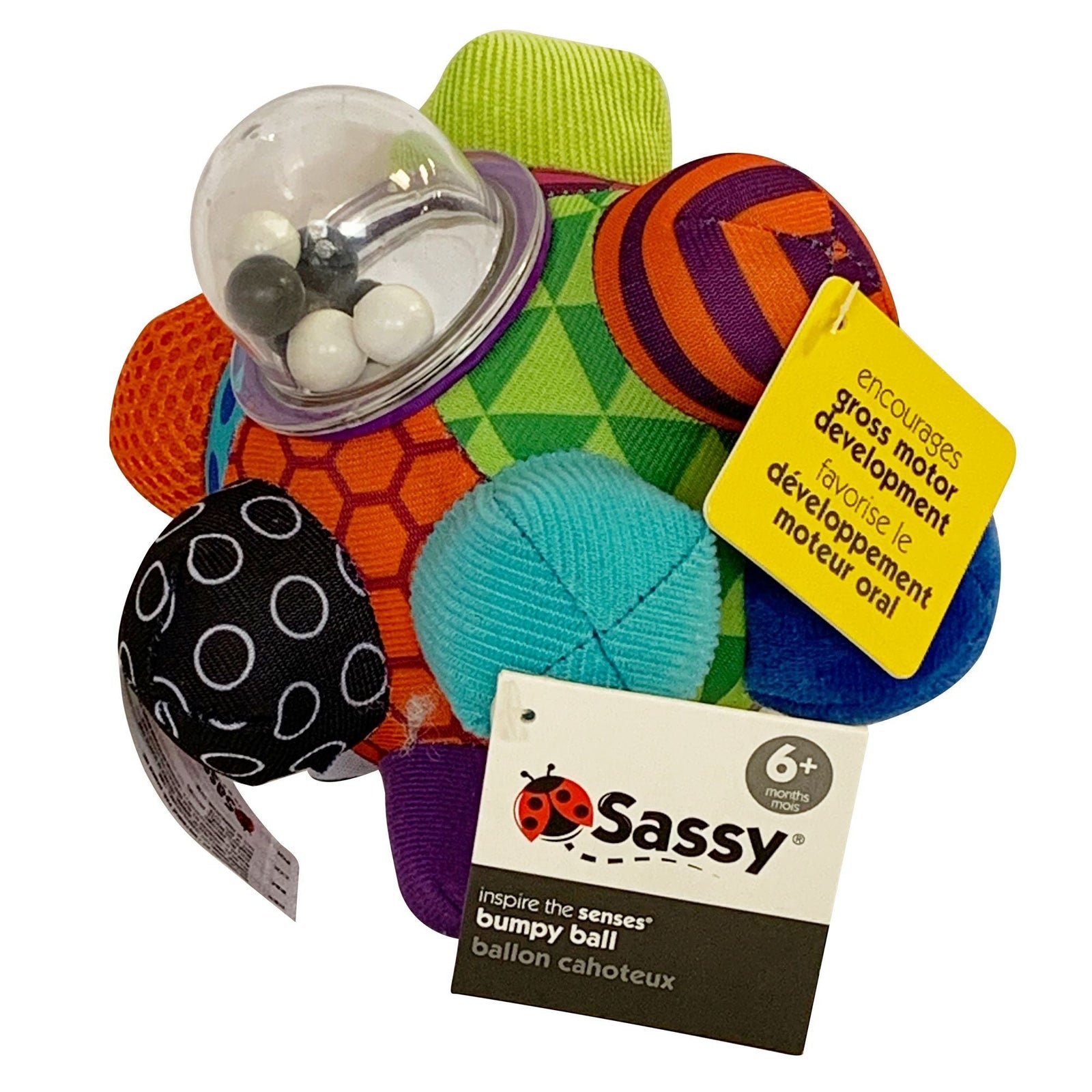 Bumpy Ball for Babies, Multi-Colour, Ages 6m+ U5Q1 - product image 2
