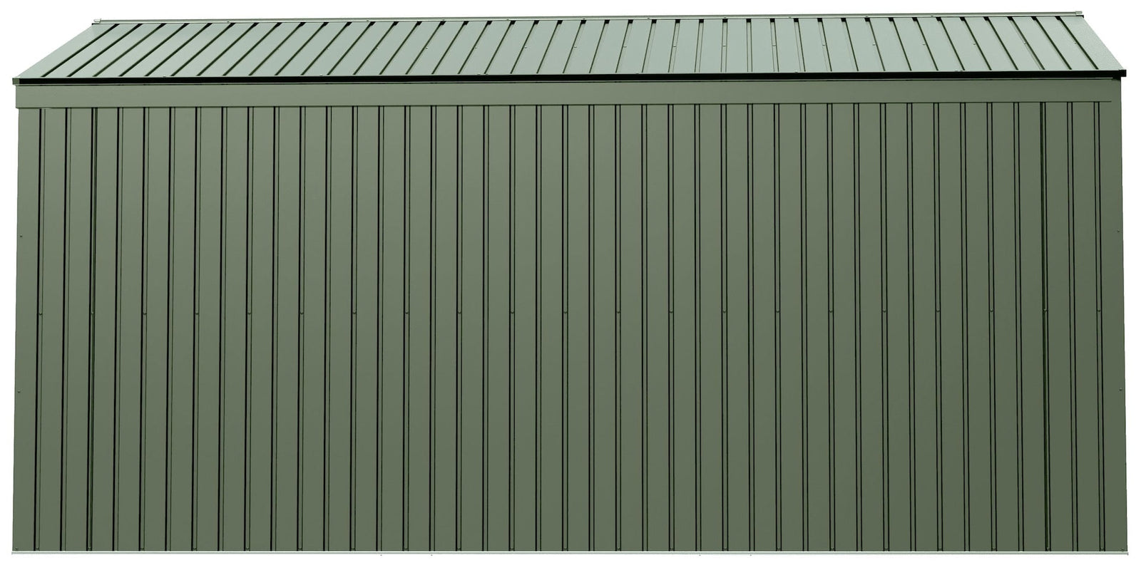 10x14-ft Green Corrosion-Resistant Lawn Care Storage Shed K2V1 - product image 4