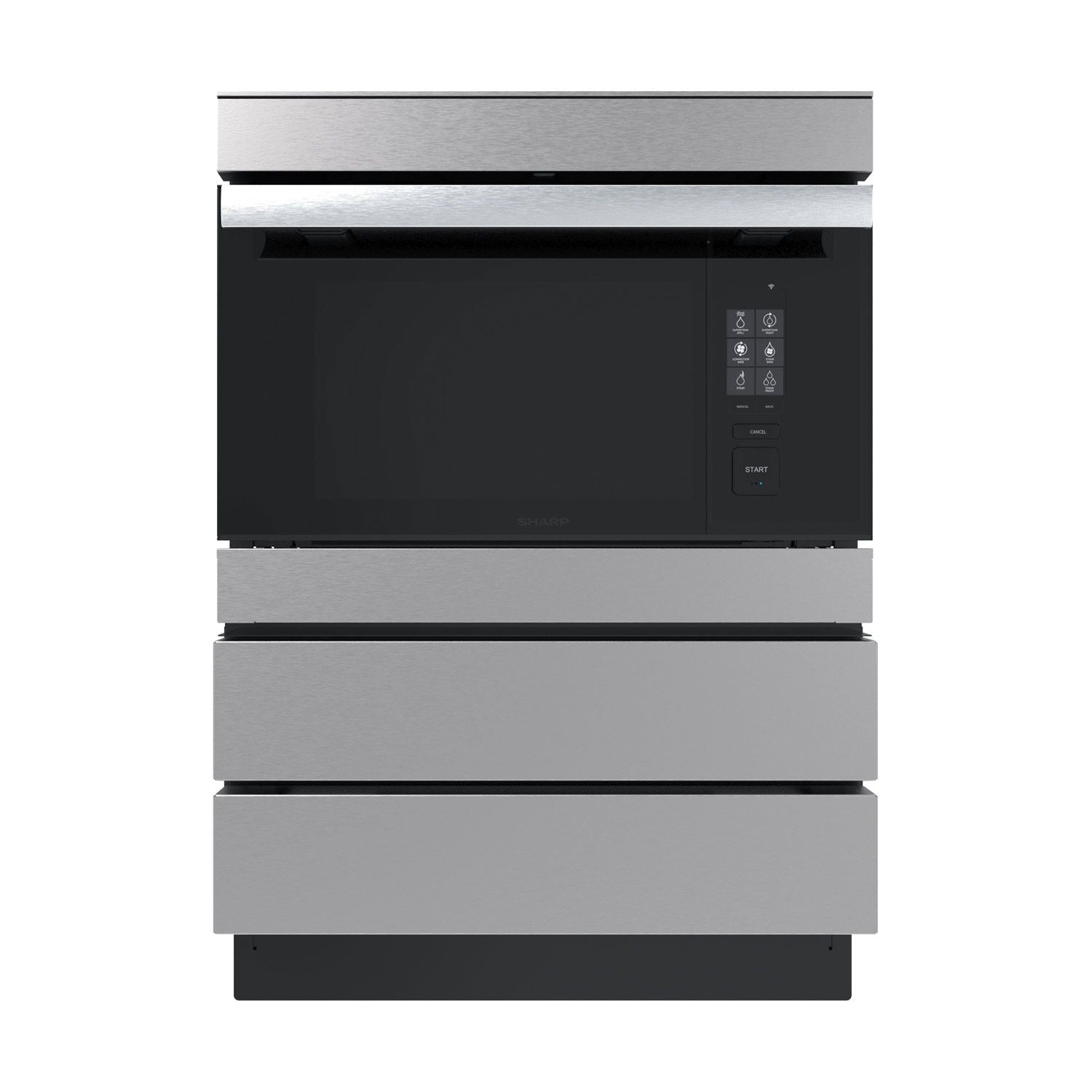 Under the Counter Microwave Drawer and Oven Pedestal, 24-in B2S3 - product image 2