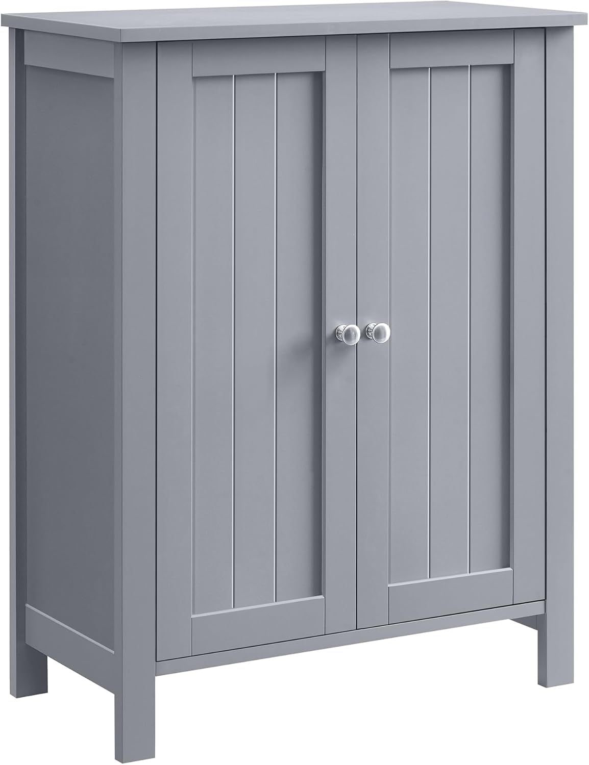 Home 2-Door Dove Grey Storage Cabinet with 2 Adjustable Shelves R7X5 - product image 1