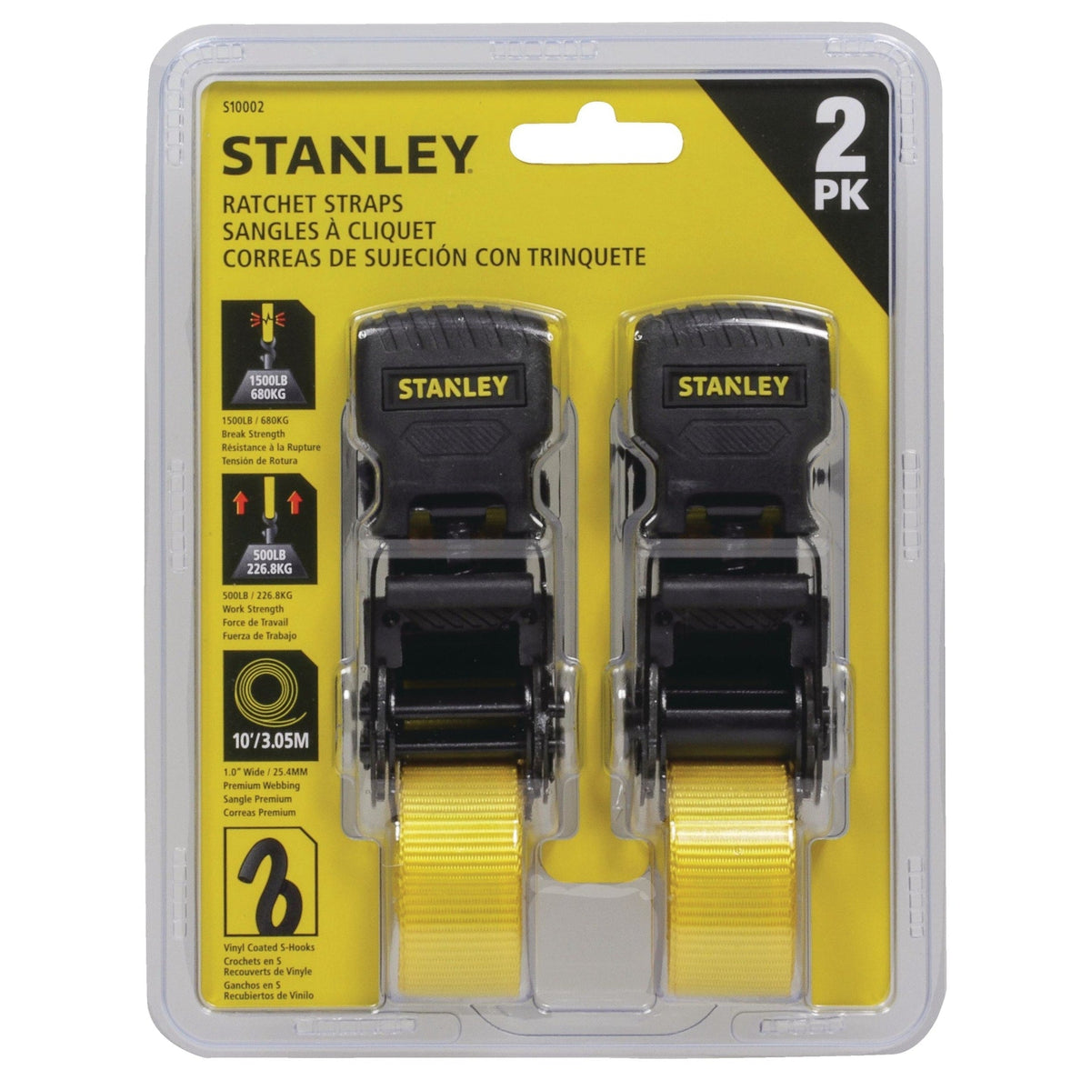 1,500-lb Tie Downs, Weatherproof, 10-ft, 2-pk A9Q8 - product image 2