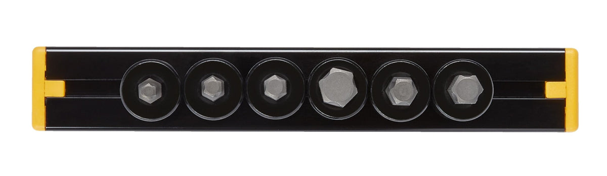 Professional Grade Black Chrome Hex Bit Socket Set, Metric, 6-pc H8A9 - product image 4