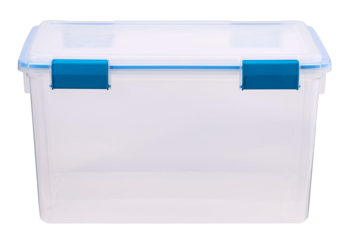 Clear Storage Box with Gasketed Lid, 51-L I2S2 - product image 1