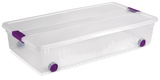 ClearView Latch Wheeled Underbed Storage Box, 57-L F6I3 - product image 1
