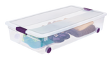 ClearView Latch Wheeled Underbed Storage Box, 57-L F6I3 - product image 2