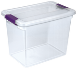 ClearView Storage Box with Latched Lid, 26-L P4K1 - product image 1