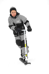 Snow Kick Free Kids' Winter Snow Ski Scooter with Height Adjustable Handle, Ages 7+ Y0F6 - product image 2