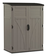 Outdoor Vertical Storage Shed, Stoney Grey, 404-Gal R2W5 - product image 1