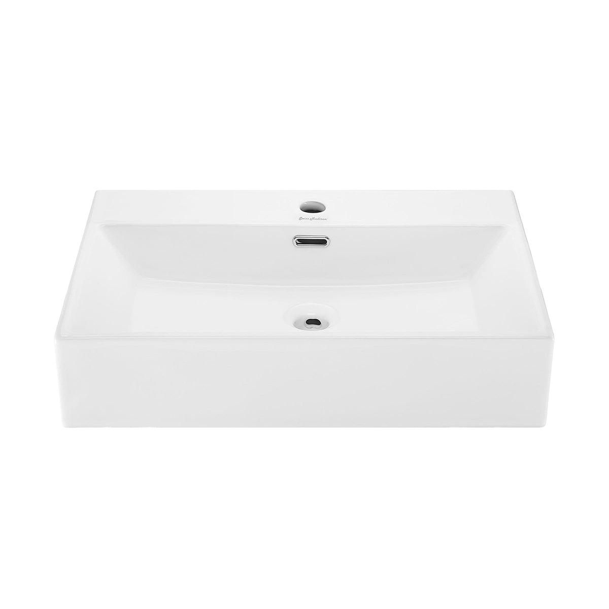 Claire Rectangle Wall-Mount Bathroom Sink, 24-in H2E7 - product image 1