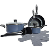 Viva Aluminum Non-Stick Cookware Set, Blue, 10-pc G6R5 - product image 4