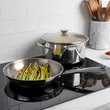 Viva Stainless Steel Cookware Set, Dishwasher & Oven Safe, Pots and Pans Set, 10-pc Z0Y7 - product image 6