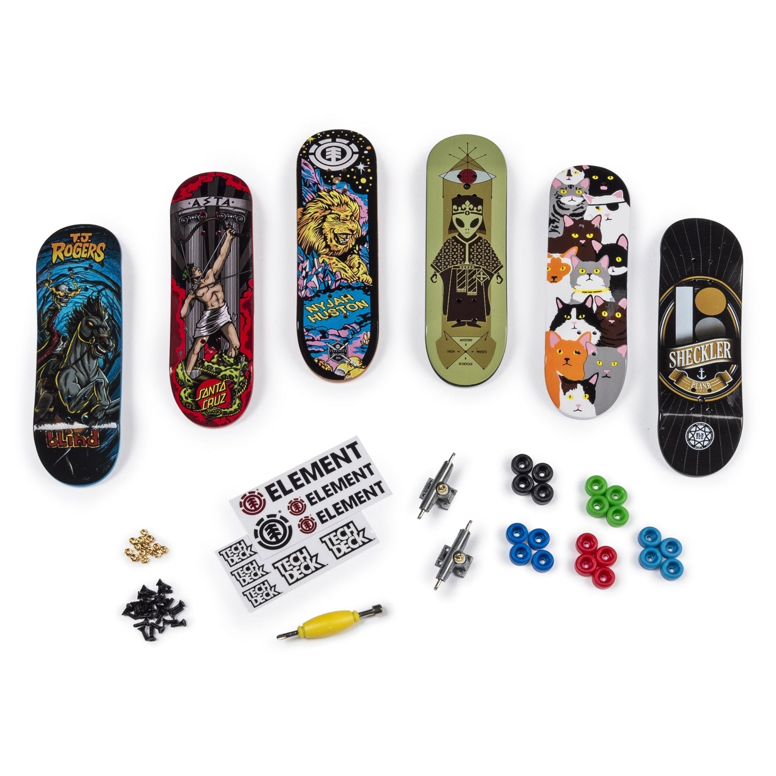 Deck Sk8shop Finberboard Bonus Pack, Ages 6+, 6-pk V6C3 - product image 2