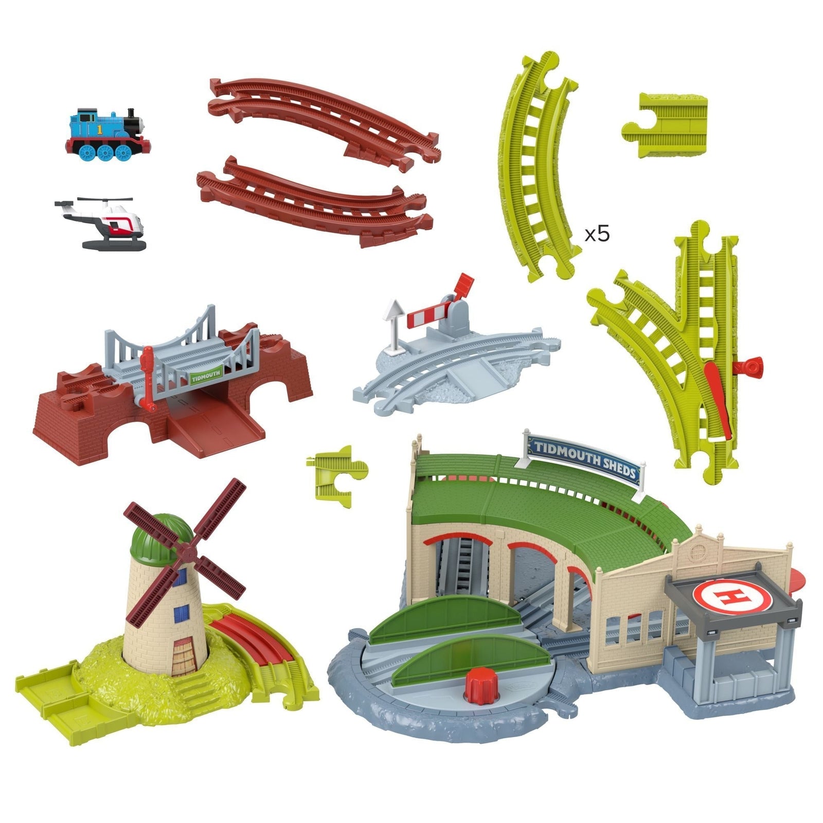 and Friends Tidmouth Sheds Pushalong Trackset V0A1 - product image 1