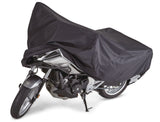 Premium Polyester Motorcycle Cover, Black, X-Large U9B1 - product image 1
