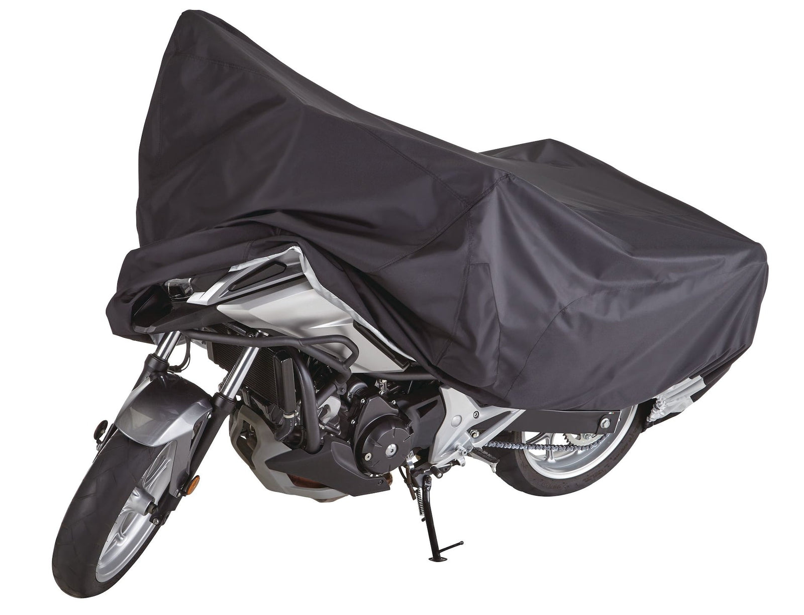 Premium Polyester Motorcycle Cover, Black, X-Large U9B1 - product image 2