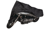 Premium Polyester Motorcycle Cover, Black, X-Large U9B1 - product image 4