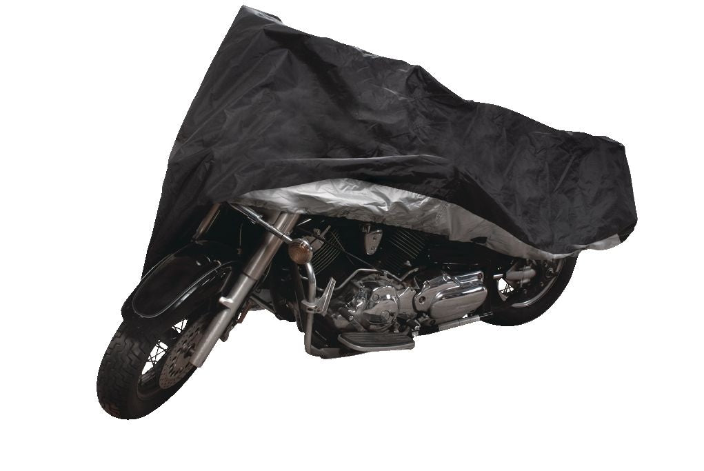 Premium Polyester Motorcycle Cover, Black, X-Large U9B1 - product image 4