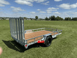 77-in x 12-ft Utility Trailer With Gate, Silver T8V4 - product image 3
