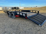 83-in x 16-ft Tandem Axle Utility Trailer, Black G9D1 - product image 4