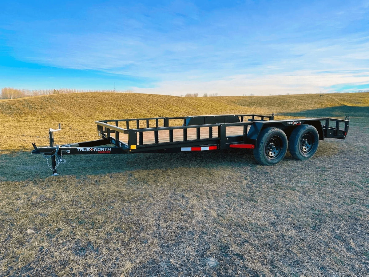 83-in x 16-ft Tandem Axle Utility Trailer, Black G9D1 - product image 6