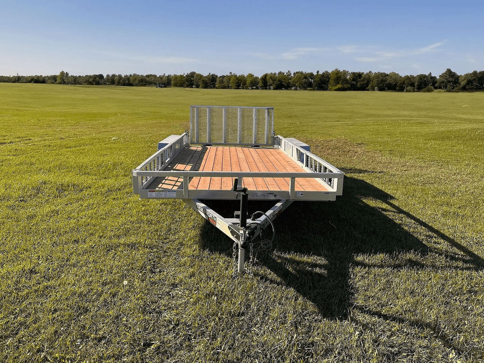 83-in x 16-ft Tandem Axle Utility Trailer, Galvanized Y3O3 - product image 4