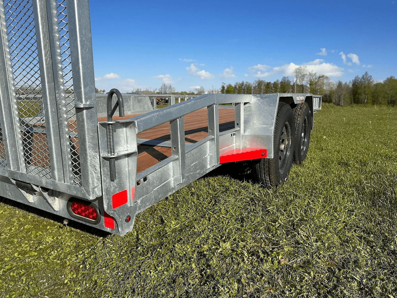 83-in x 16-ft Tandem Axle Utility Trailer, Galvanized Y3O3 - product image 5