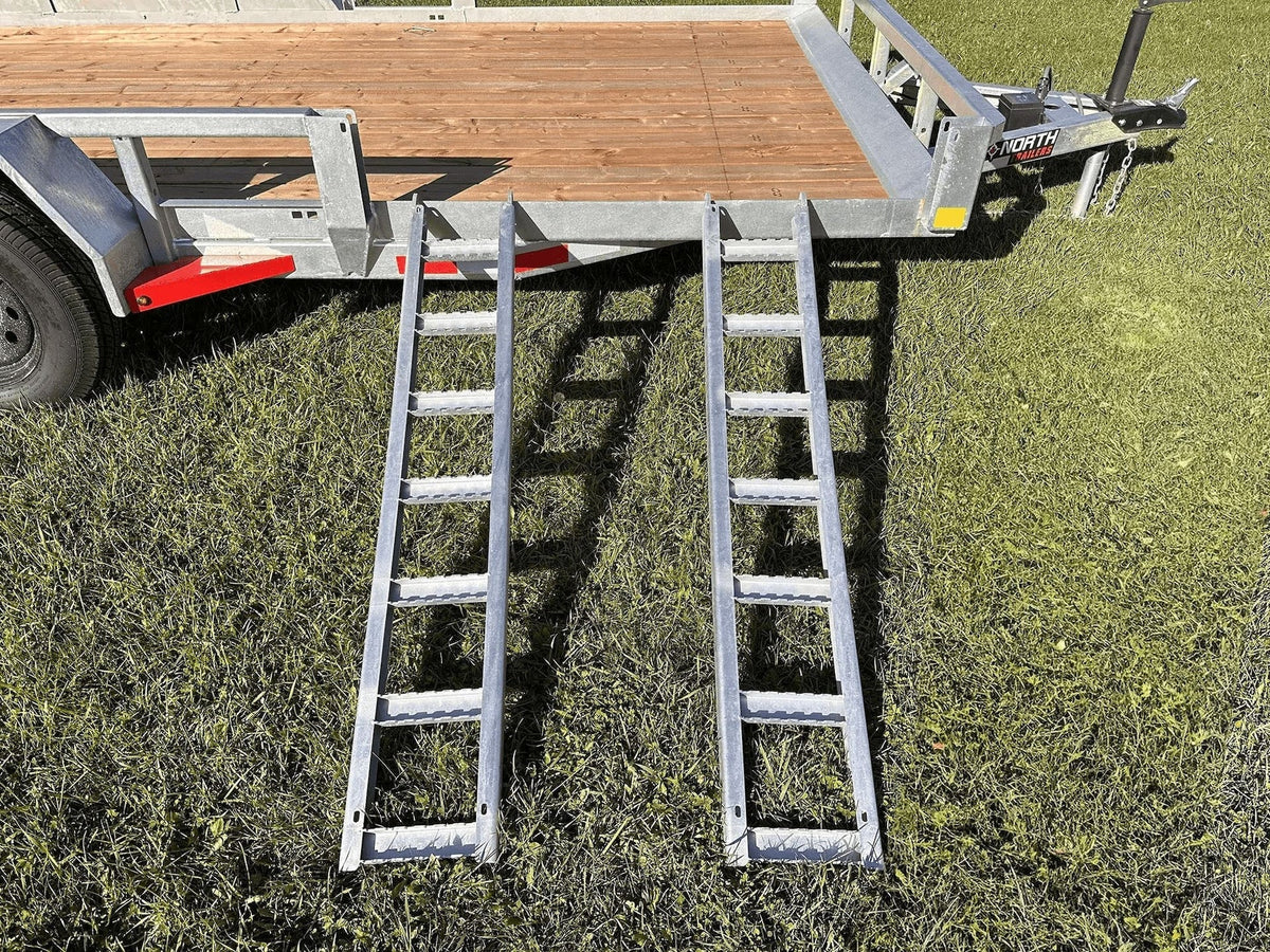 83-in x 16-ft Tandem Axle Utility Trailer, Galvanized Y3O3 - product image 8