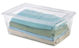 type A Clarity Transparent Storage Box with Lid, 9-L T9B1 - product image 6