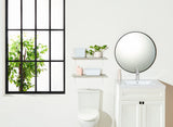 type A Floating Wall Shelf Board, Grey Concrete, 8 x 24-in Q1B1 - product image 2