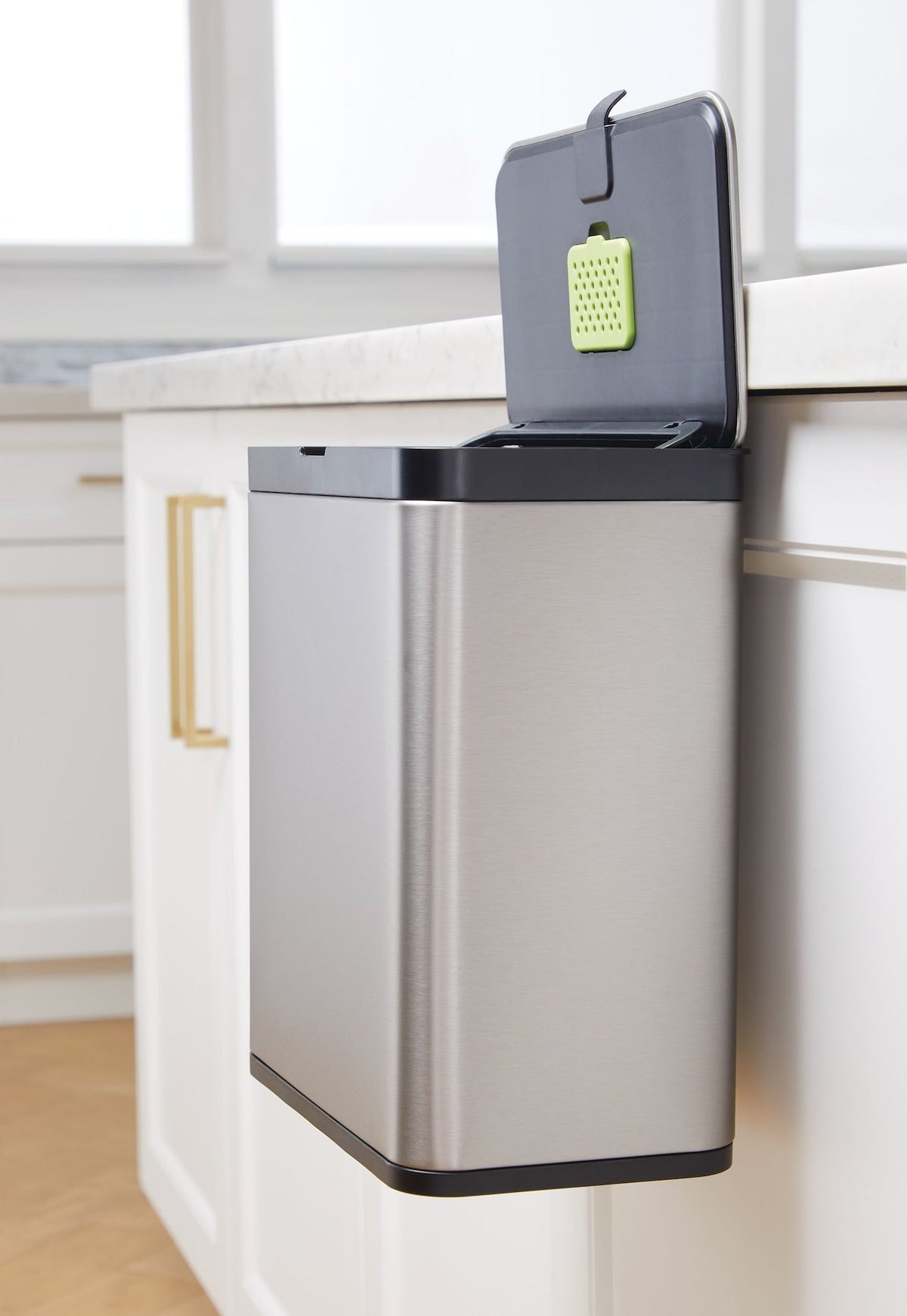 Type A Puro Stainless Steel Food Waste/Compost Caddy Bin V9W6 - product image 3