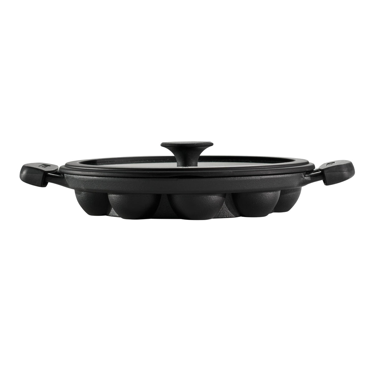 Pre-Seasoned Cast Iron Paniyarrakal with Lid R7K1 - product image 1