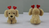 Valentine's Day Plush Dog with Heart Headband Gift for Valentine's/Anniversary Day, 6.5-in I3C3 - product image 1