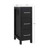 Vanity Art Brescia Vanity Side Cabinet, 12-in Z5A8 - product image 1