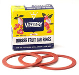 Rubber Fruit Jar Rings for use on Corona, Jewel, Crown and GEM Jars, 12-pk U6F5 - product image 1