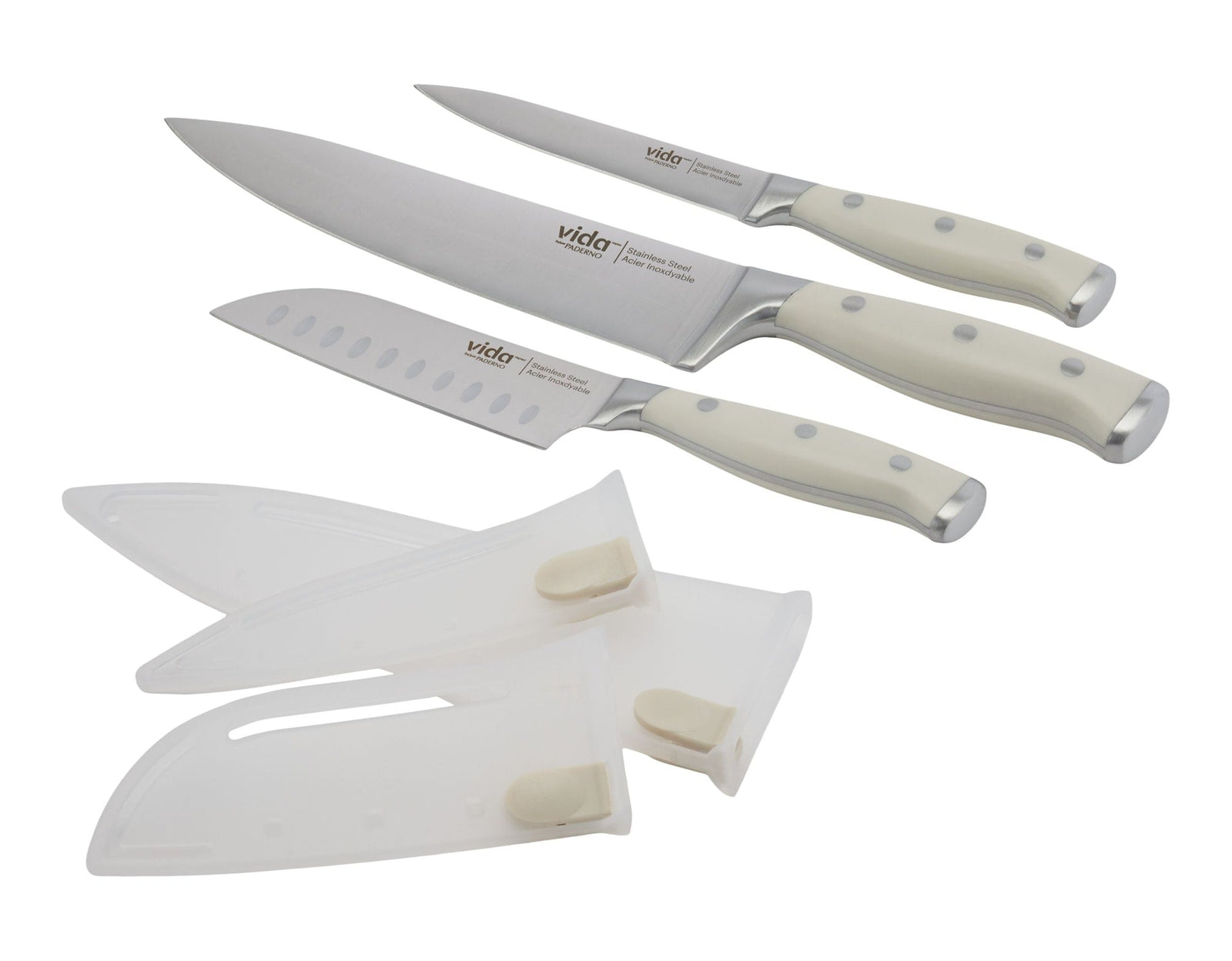 3PC KNIFE PACK WHITE W7G9 - product image 1