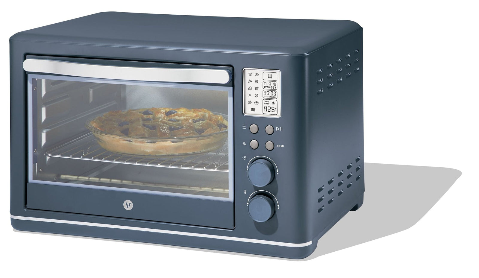 Digital Multi-Functional Air Fryer Toaster Oven with 11 Pre-Set Functions, Bluefin, 6-Slices G3C7 - product image 1