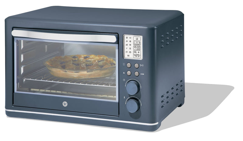 Digital Multi-Functional Air Fryer Toaster Oven with 11 Pre-Set Functions, Bluefin, 6-Slices G3C7
