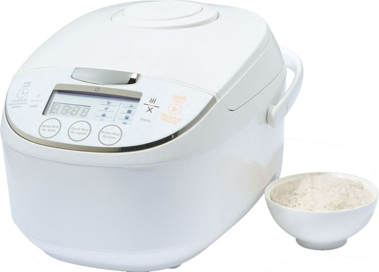 Fuzzy Logic Rice Cooker, Black U8P3