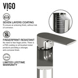 Davidson Single Handle Single Hole Bathroom Sink Faucet, WaterSense Certified, Brushed Nickel D6J1 - product image 5