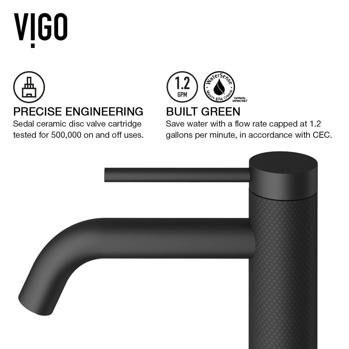 Glass Grey Onyx Bathroom Sink/Basin Set with Matte Black Lexington Faucet and Rectangular Vessel U5B2 - product image 8