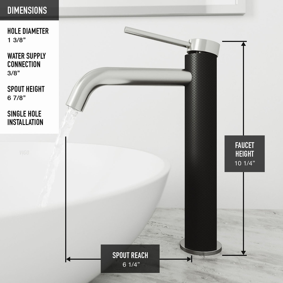 Glass Turquoise Water Bathroom Sink/Basin Set with Lexington Faucet and Rectangular Vessel P7M3 - product image 3