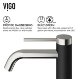 Glass Turquoise Water Bathroom Sink/Basin Set with Lexington Faucet and Rectangular Vessel V5S4 - product image 5