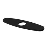 Kitchen Sink Faucet Hole Cover Deck Plate For 1 or 3 Hole, Matte Black, 10-in K1K4 - product image 4