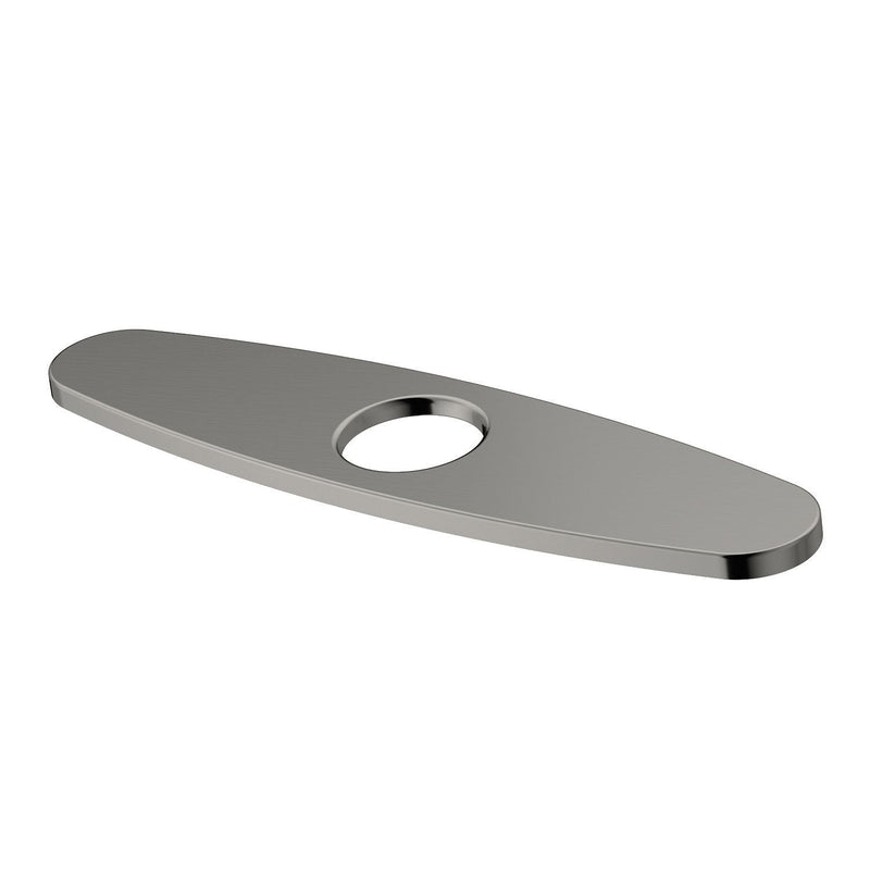 Kitchen Sink Faucet Hole Cover Deck Plate For 1 or 3 Hole, Stainless Steel, 10-in G0Q5