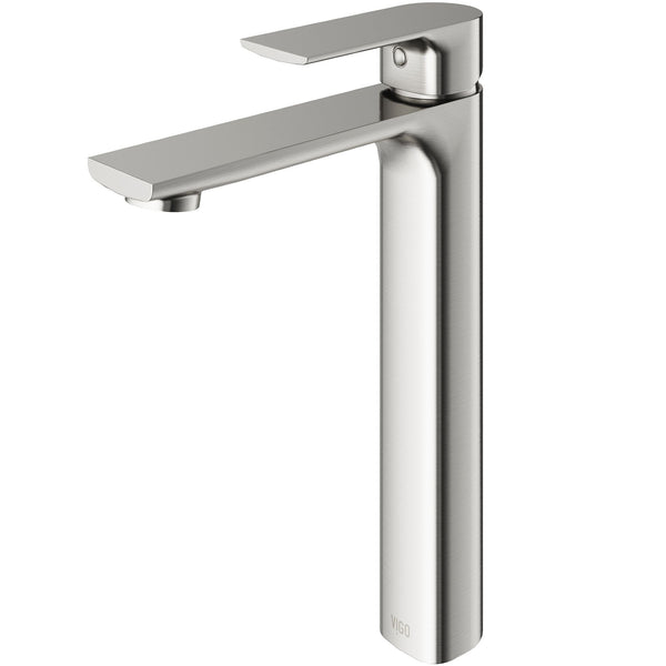 Norfolk Single Handle Vessel Bathroom Sink Faucet, WaterSense Certified, Brushed Nickel K4Q7
