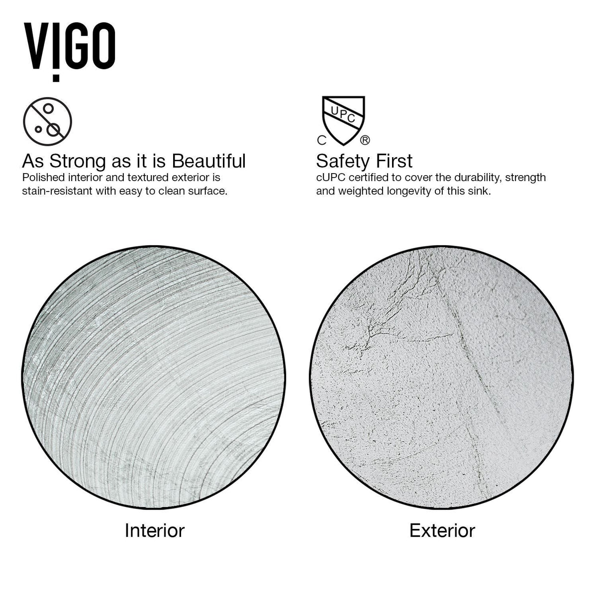 Simply Glass Round Vessel Bathroom Sink/Basin with Deep Bowl, Gray M4I3 - product image 4