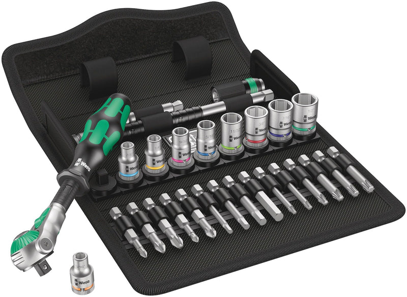 1/4-in Drive Socket Set, SAE, 28-pc R4T4