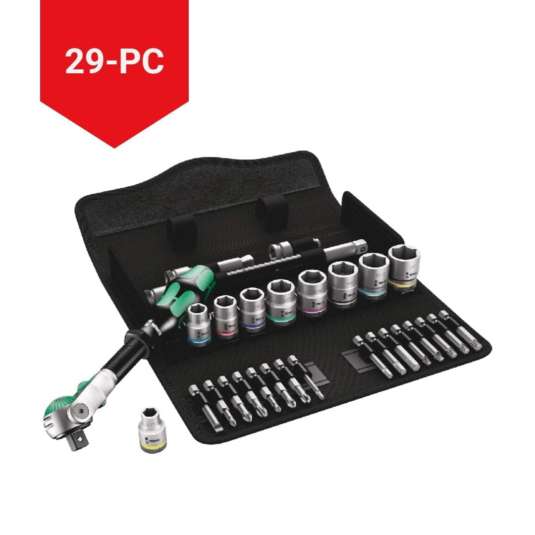 3/8-in Drive Socket Set, SAE, 29-pc M9R6 - product image 3