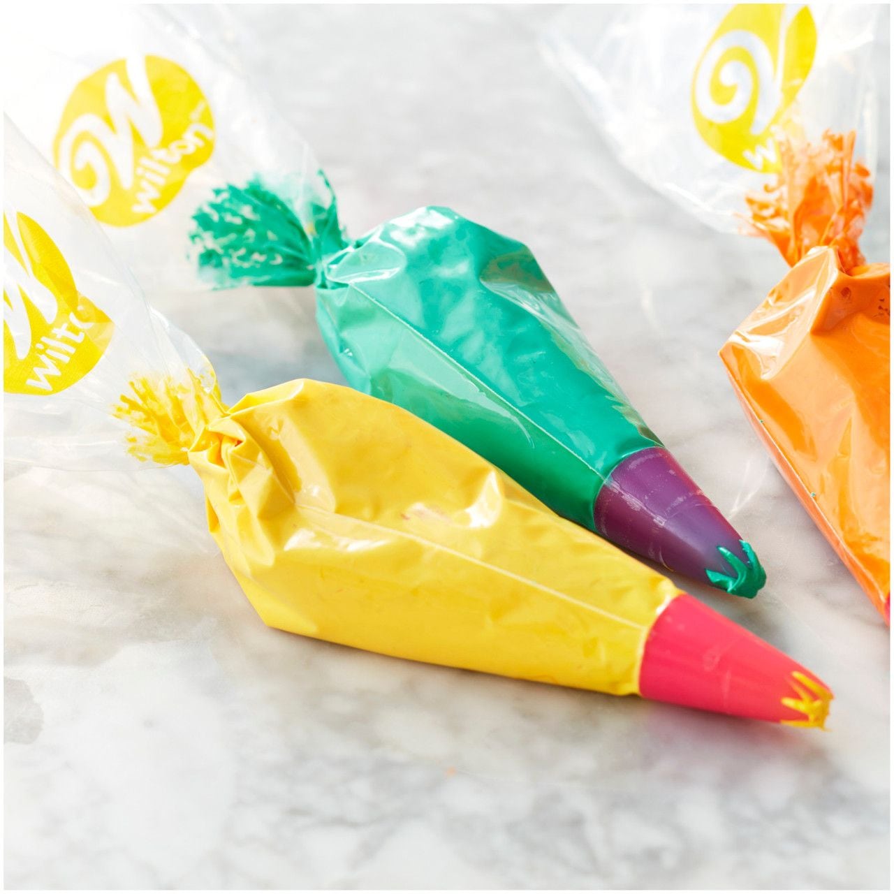 Disposable Piping Decorating Bag Tip Fuse, Clear, 6-pk, for Baking/Cake Decoration B4K1 - product image 2